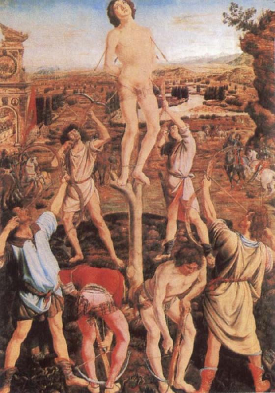 Antonio del Pollaiuolo Martydom of Saint Sebastian Spain oil painting art